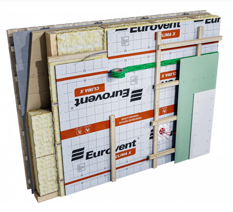 Membrana dachowa Eurovent Clima X 115g 75m2 1 szt.