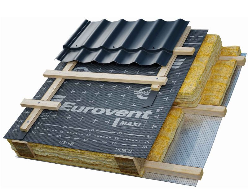 Membrana dachowa Eurovent Maxi 140g 75m2 1 szt.