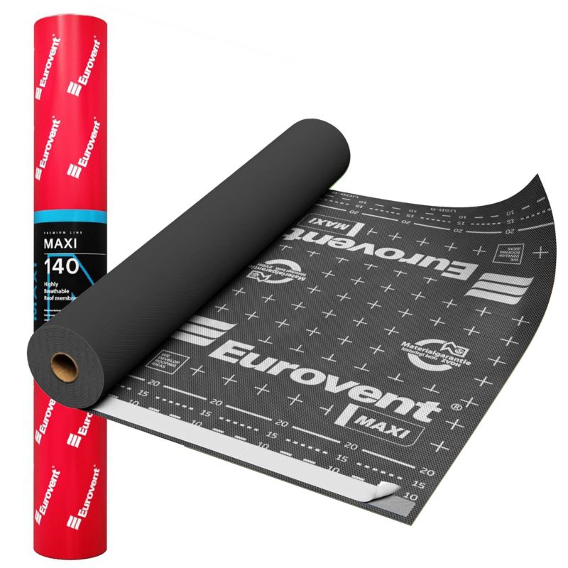 Membrana dachowa Eurovent Maxi + SK2 140g 75m2 1 szt.