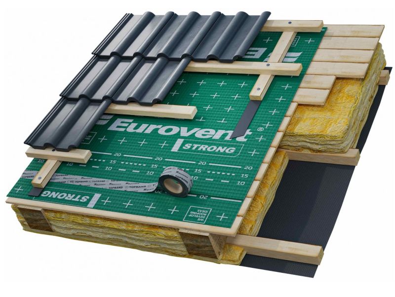 Membrana dachowa Eurovent Strong 160g 75m2 1 szt.