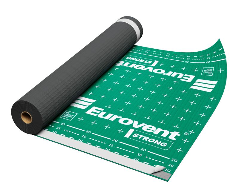 Membrana dachowa Eurovent Strong + SK2 160g 75m2 1 szt.