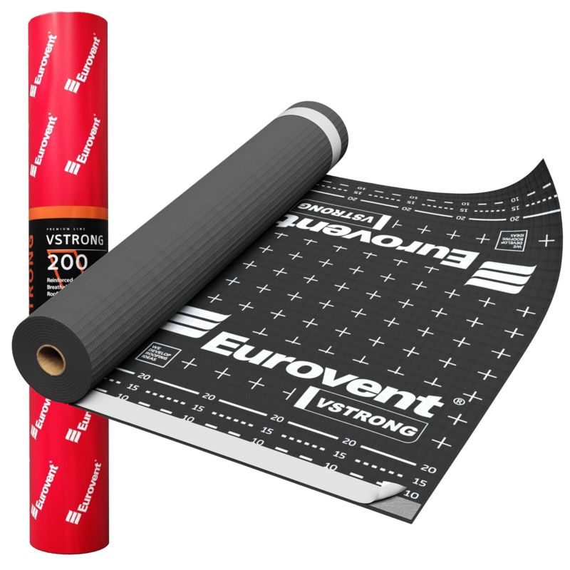 Membrana dachowa Eurovent Vstrong + SK2 200g 75m2 1 szt.
