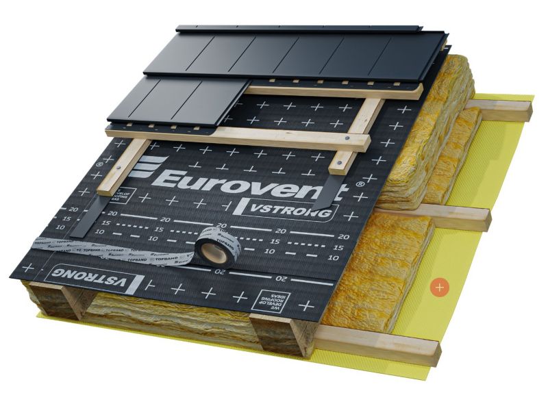Membrana dachowa Eurovent Vstrong + SK2 200g 75m2 1 szt.