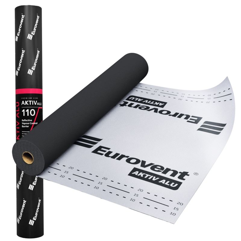 Membrana Eurovent Aktiv Alu 110g 75m2 1 szt.