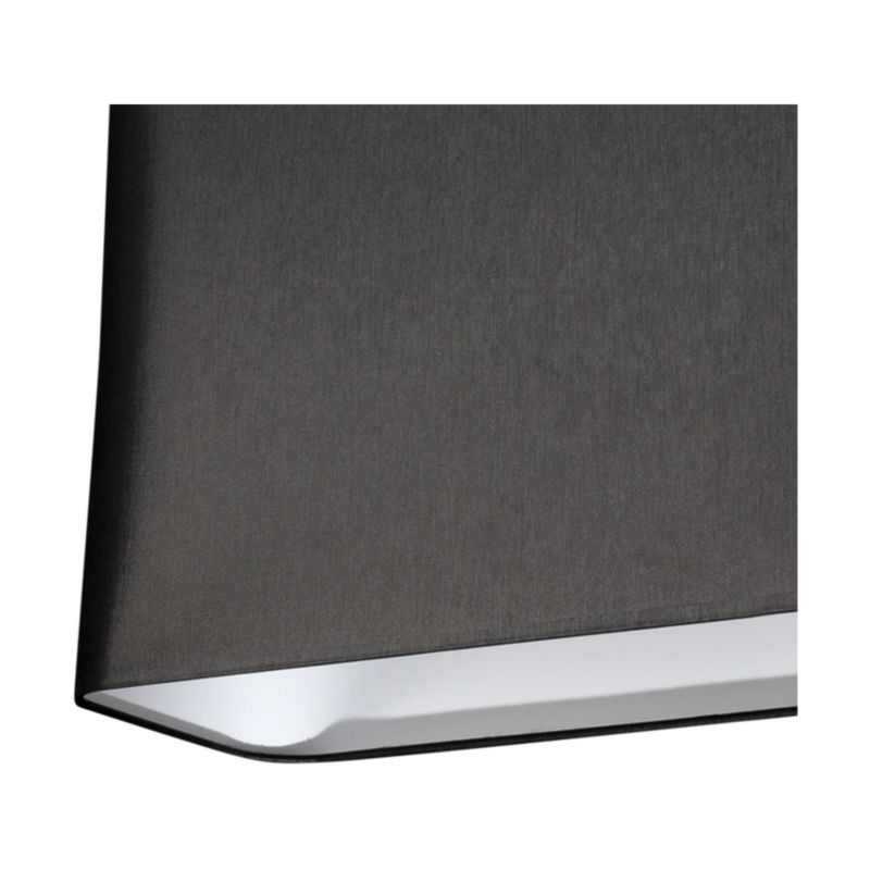 Metalowa Lampa Wisząca SPOT Light 2xE27 Max.40W Czarny Abażur, Polski Producent, 1 szt.