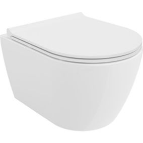 Mexen Carmen Miska WC Slim Biała 49x36,5x34 1 szt.