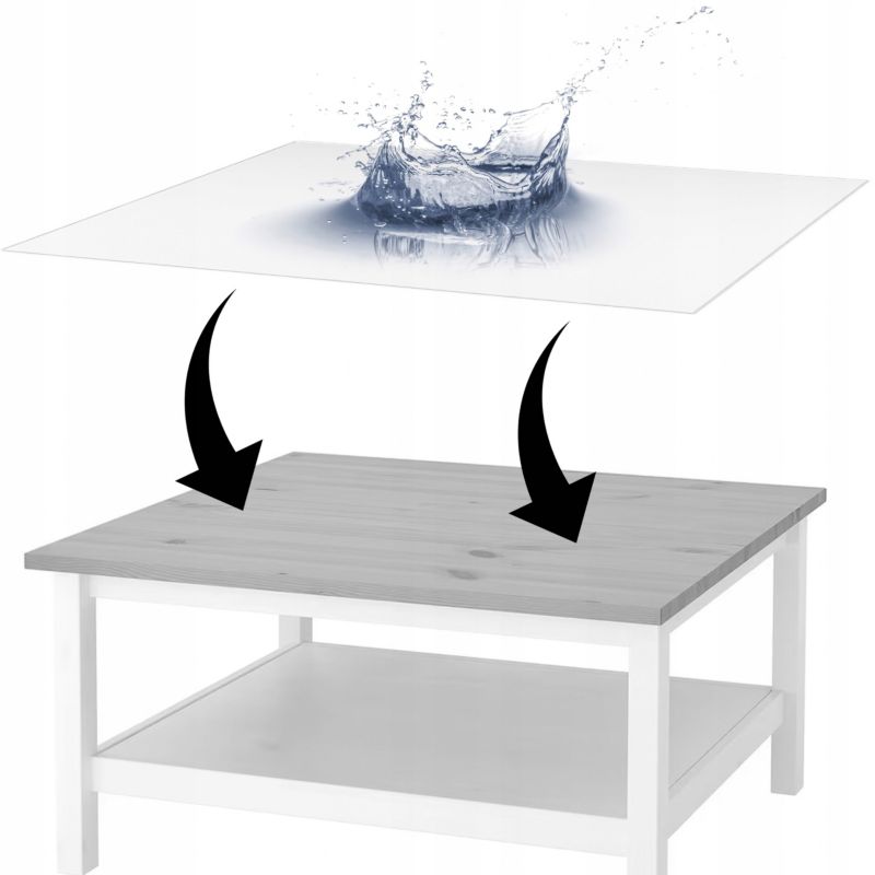 Miękkie Szkło 2Mm Mata Ochronna Podkładka Na Stół BOJANEK 90 X 90 Cm 1Szt.