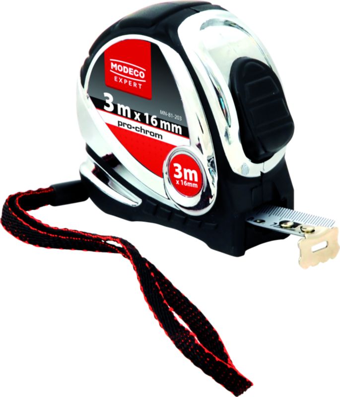 Miara zwijana Modeco Expert 8m x 25 mm pro chrom I CLASS - zawieszka ...