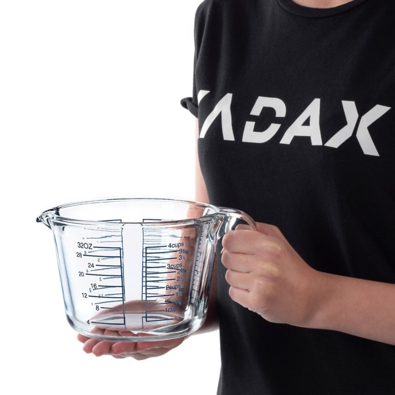 Miarka Kuchenna KADAX Z Podziałką 1L Szklana 1szt.