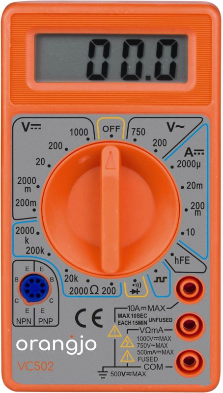 Miernik cyfrowy Dpm z buzzerem VC502