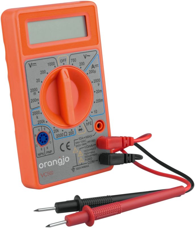 Miernik cyfrowy Dpm z buzzerem VC502