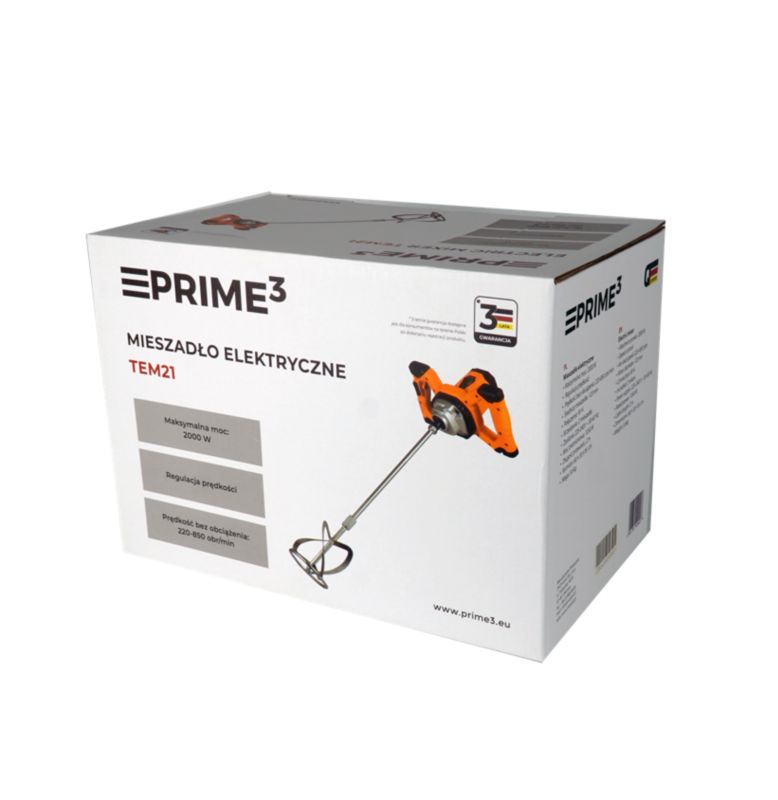 Mieszadło Elektryczne PRIME3 2000W M14 TEM21 1szt.