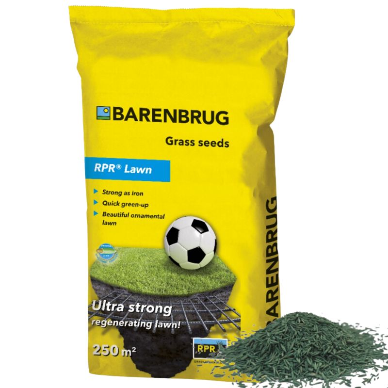 Mieszanka traw Barenbrug RPR Lawn samozagęszczająca otoczkowana 5 kg