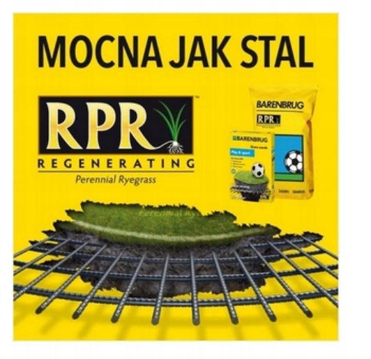 Mieszanka traw Barenbrug RPR Lawn samozagęszczająca otoczkowana 5 kg