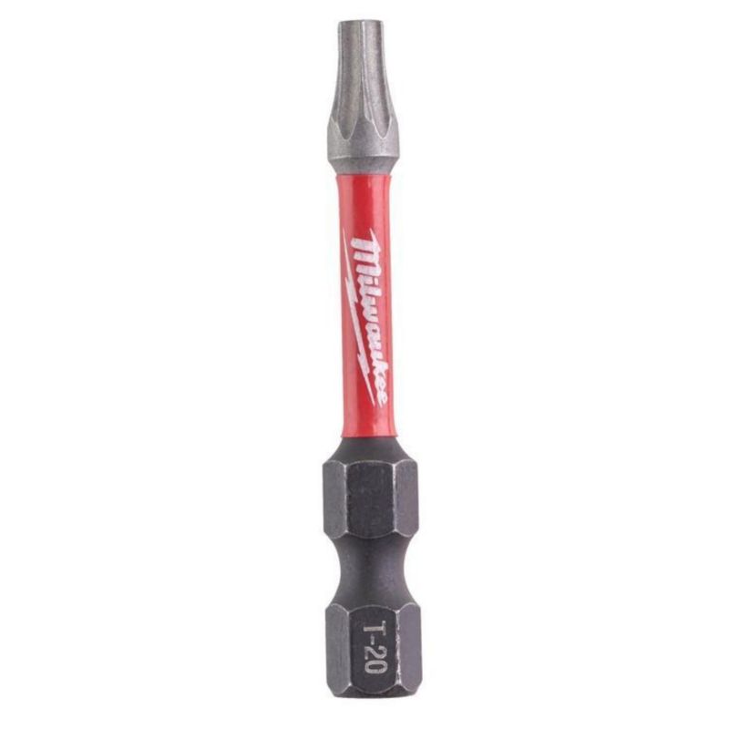 MILWAUKEE ZESTAW BITÓW KOŃCÓWKA UDAROWA TX20 50MM BITY UDAROWE 10 elementów 1szt.