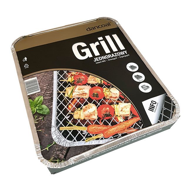 Mini grill jednorazowy Dancoal
