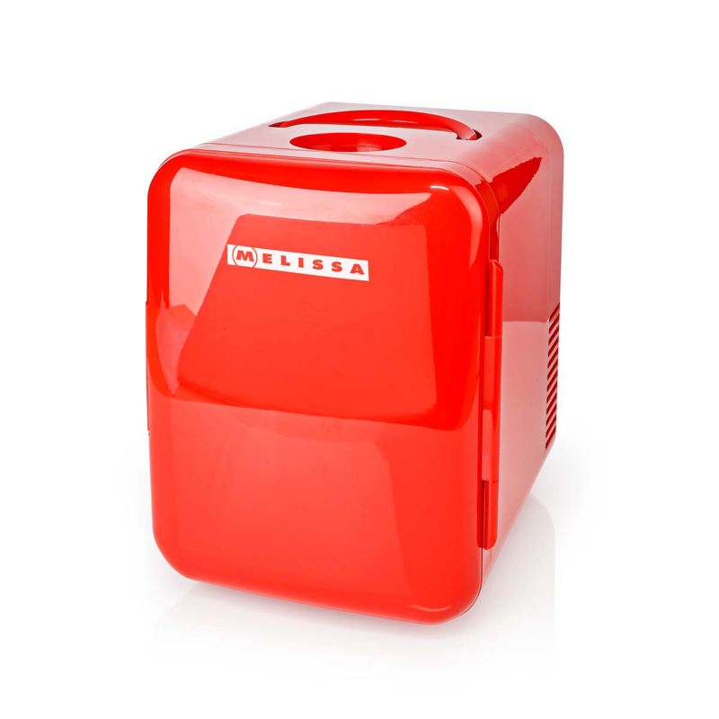 Mini lodówka przenośna Melissa 16580009 4 l czerwona 1 szt.