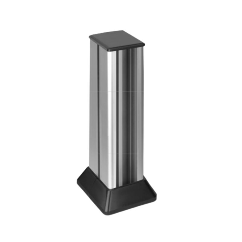 Minikolumna Kontakt Simon Dwustronna 451 Mm Aluminium System Instalacyjny 1 szt.