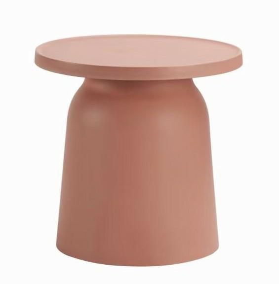Minimalistyczny stolik OTTO1 HowHomely pudrowy 46 cm 1 szt.