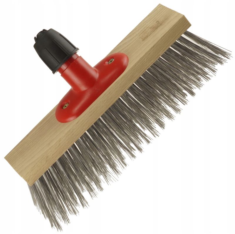 Miotła FEINZ Szczotka Ulicówka 270 Mm Druciana Zmiotka Do Kostki Bruku + Kij 1 szt.