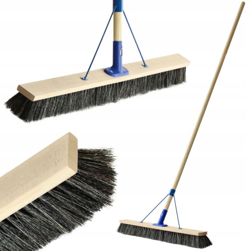 Miotła KADAX Uniwersalna Zamiatacz Szczotka Ulicówka 80 cm Z Trzonkiem 1szt.