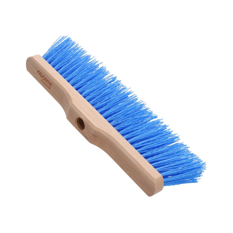 Miotła szczotka ulicówka FAVORITE do zamiatania, włókno syntetyczne PP, 30 cm - bez kija - 1 szt.