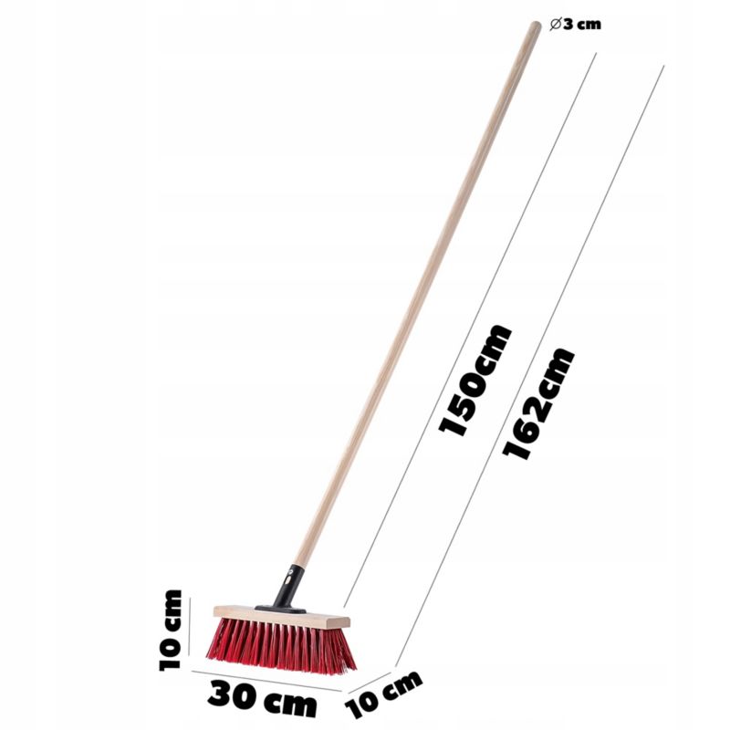 Miotła Ulicówka KADAX Szczotka Zamiatacz 30 cm 1szt.