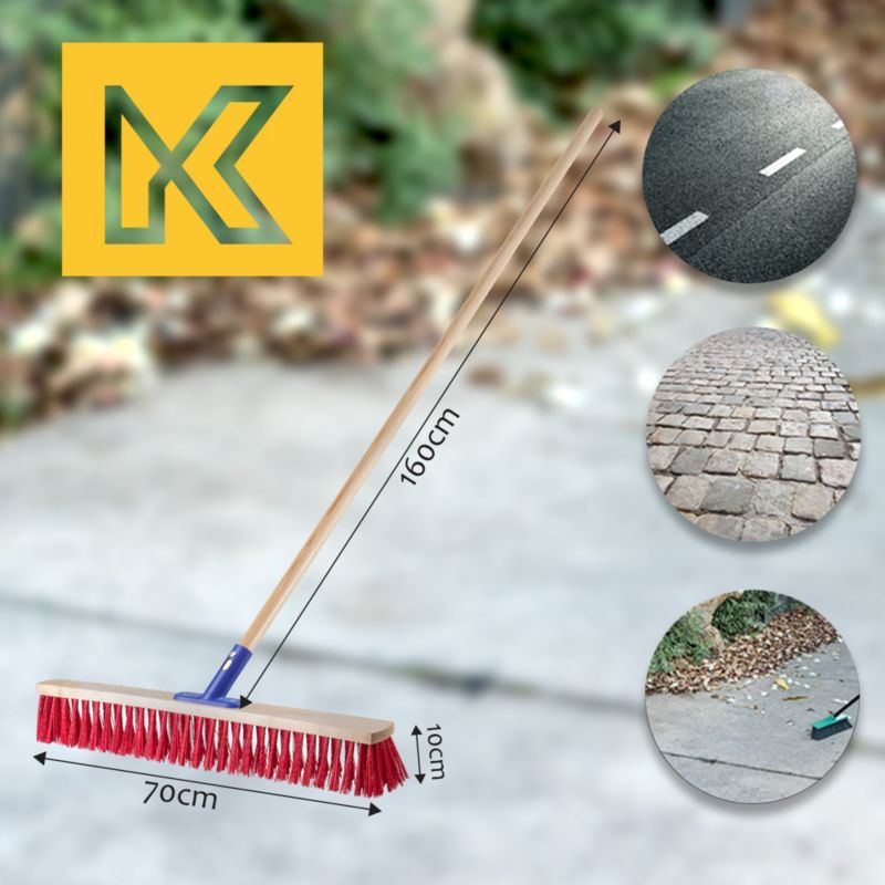 Miotła Ulicówka KADAX Szczotka Zamiataczka Nylonowa 70cm 1szt.