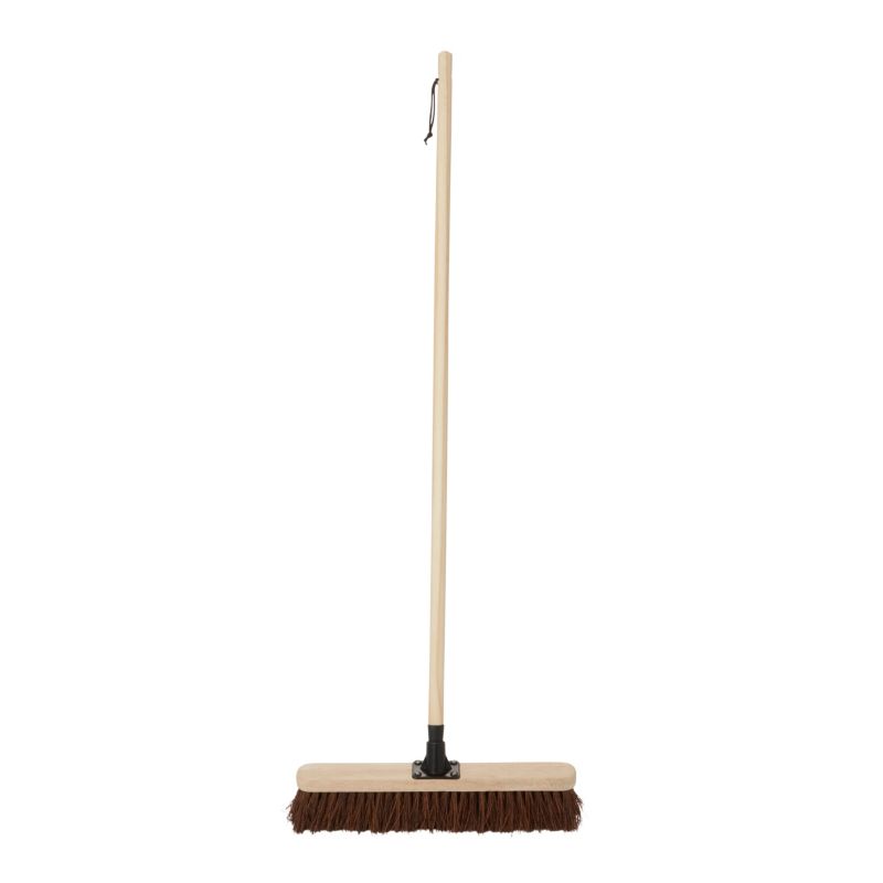 Miotła z trzonkiem drewnianym 45 cm