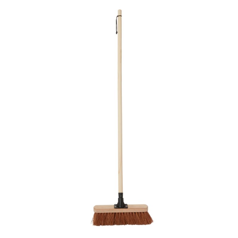 Miotła z włókna kokosowego 30 cm