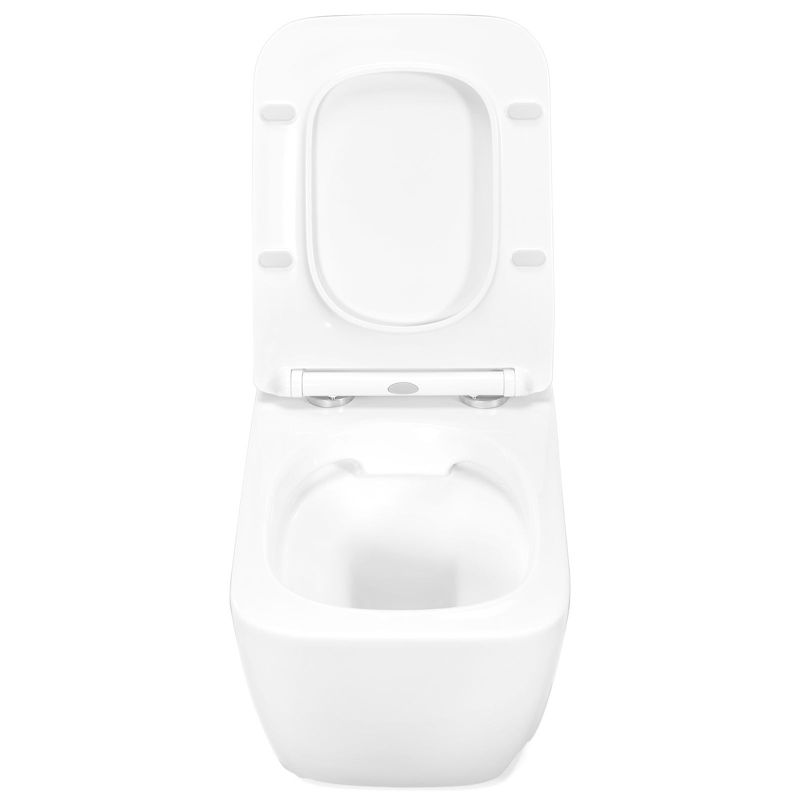Misa Wc Podwieszana Ceramimczna Rea Martin Rimless Duroplast/Slim/Zm Biały 51X36,5X32,5Cm 1 Szt