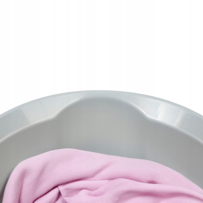 Miska KADAX Plastikowa 14L Okrągła Na Pranie szara 1 szt.