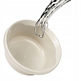 Miska KADAX Plastikowa 4L Okrągła Na Pranie Biała 1 szt.