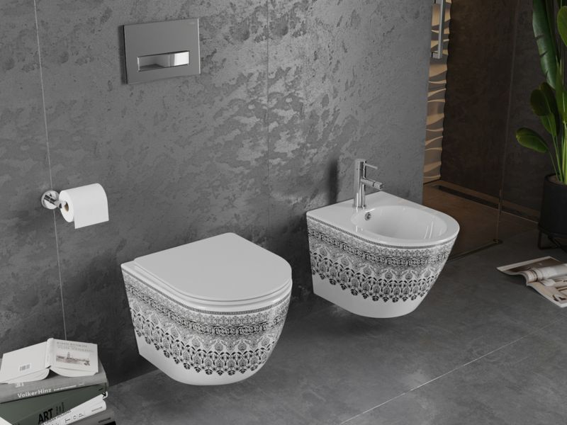 Miska WC bezkołnierzowa Mexen Lena biały 48x36x35 cm 1 szt.