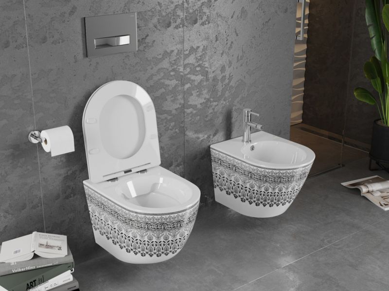 Miska WC bezkołnierzowa Mexen Lena biały 48x36x35 cm 1 szt.