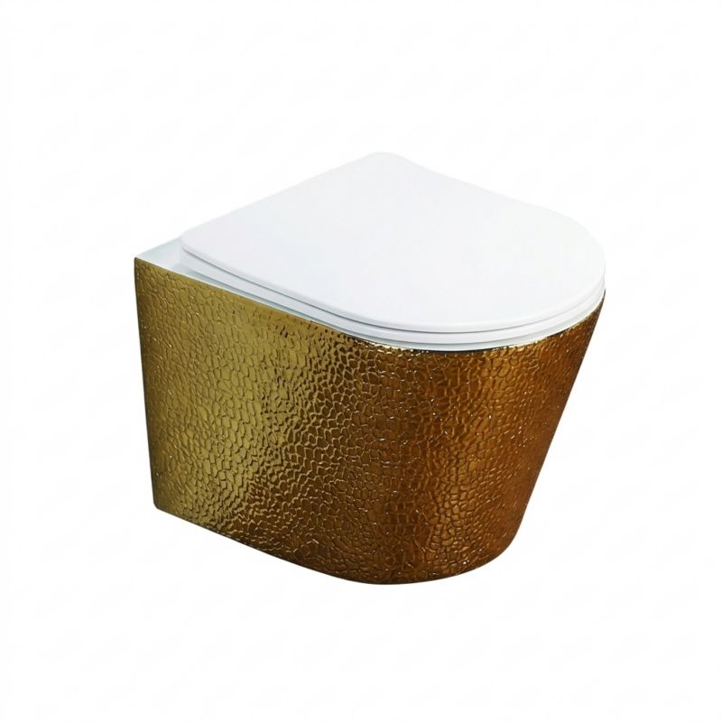Miska WC  Corciano podwieszana Optimo Pro Gold Złoto-Biała 49 cm 1 szt.