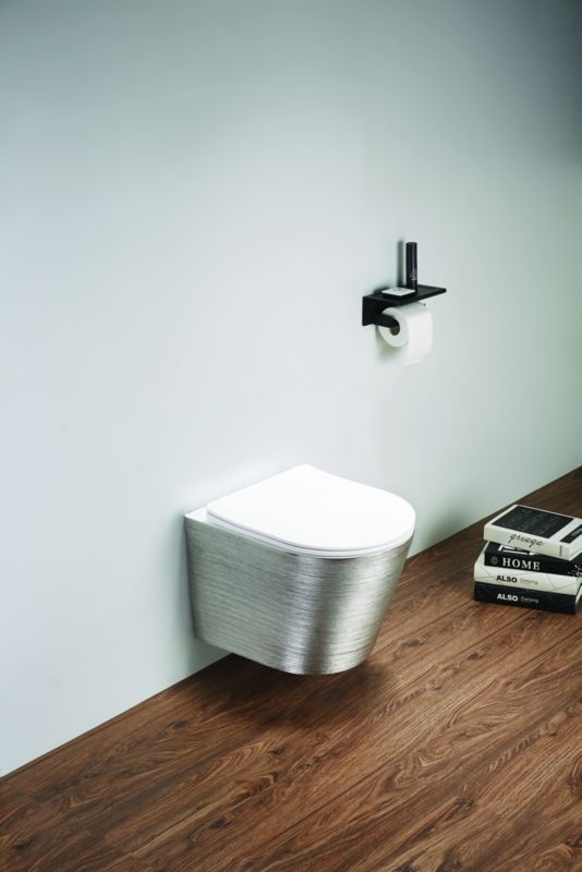 Miska WC Corciano wisząca Optimo Classic Srebrzysta Biel 49x37x36 cm 1 szt.