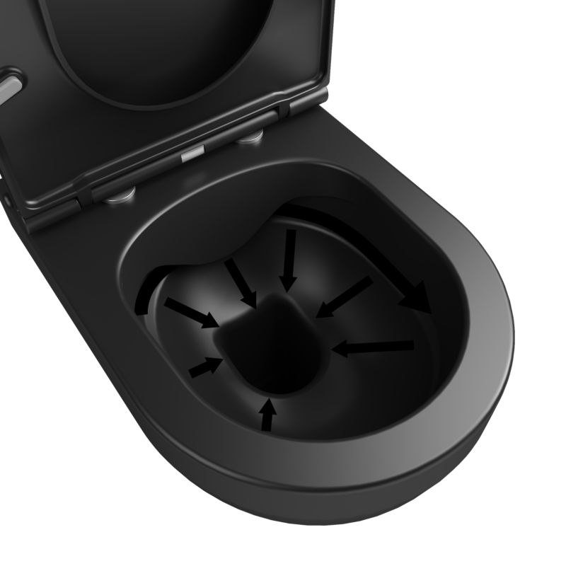 Miska WC GoodHome Cavally bezkołnierzowa 3/6 l z deską wolnoopadającą