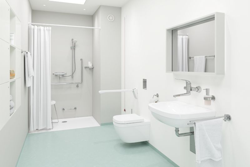 Grohe Euro Ceramic obdélníková WC mísa, bez okraje, vířivé splachování, bílá, 1 ks.