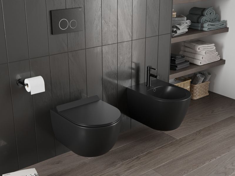 Miska wc Mexen Carmen czarna 49x36,5x34 cm 1 szt.