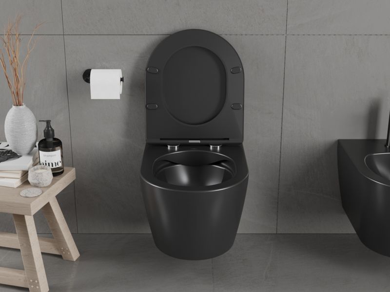 Miska wc Mexen Carmen czarna 49x37x34 cm 1 szt.
