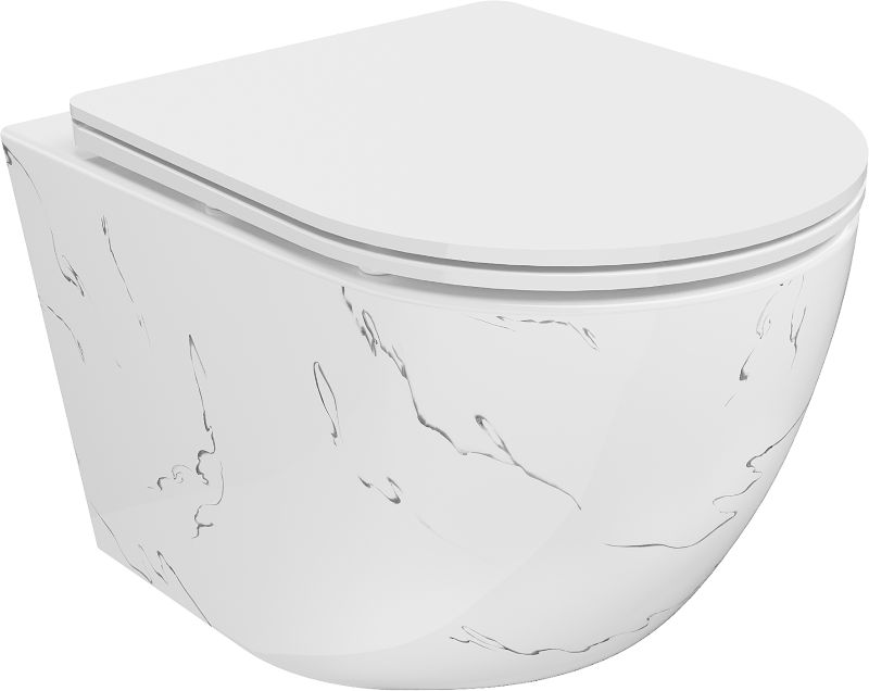 Miska wc Mexen Lena biały kamień 48x36x35 cm 1 szt.