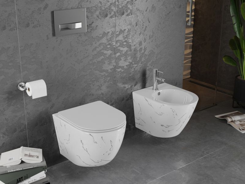 Miska wc Mexen Lena biały kamień 48x36x35 cm 1 szt.