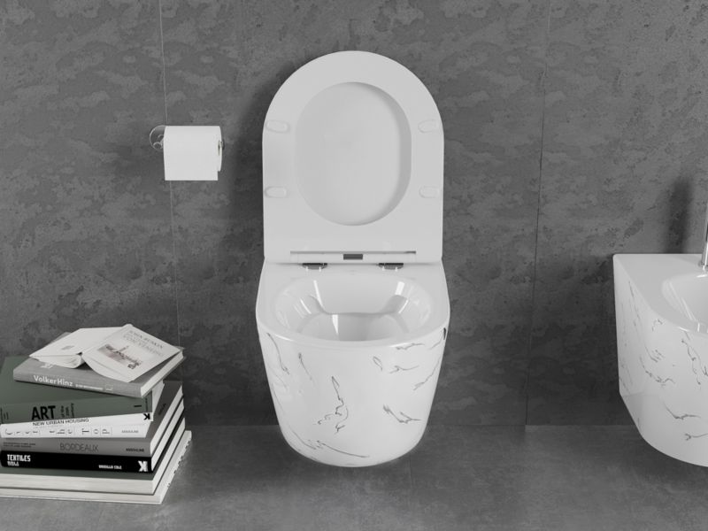 Miska wc Mexen Lena biały kamień 48x36x35 cm 1 szt.