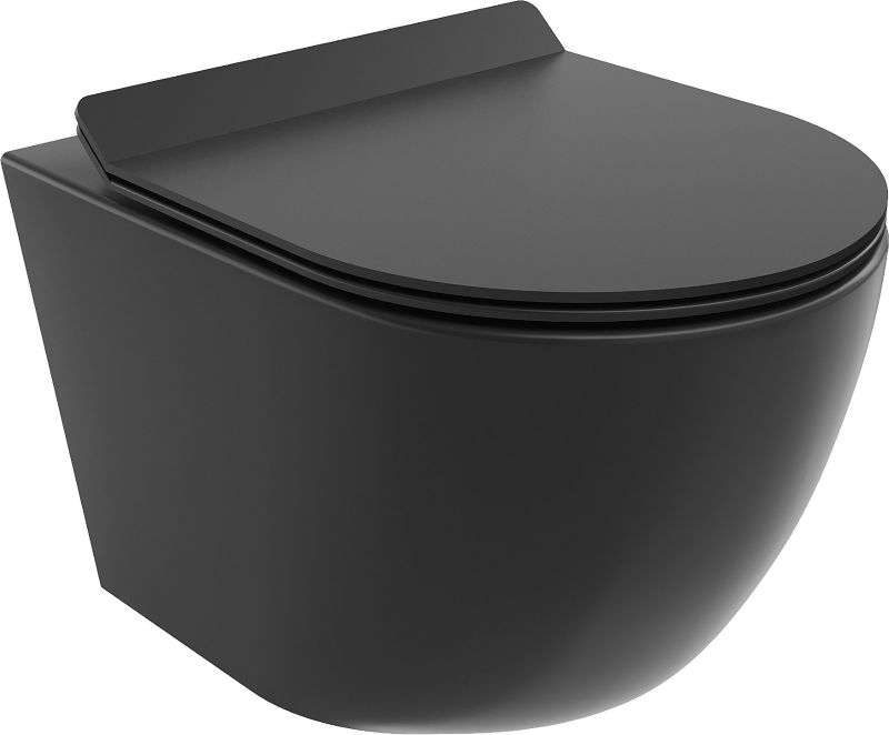 Miska wc Mexen Lena czarna 49x36x34 cm 1 szt.