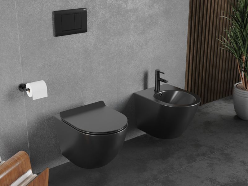 Miska wc Mexen Lena czarna 49x36x34 cm 1 szt.