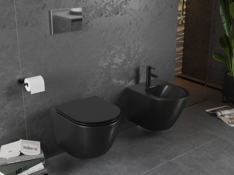 Miska wc Mexen Lena czarna mat 48x36 cm 1 szt.