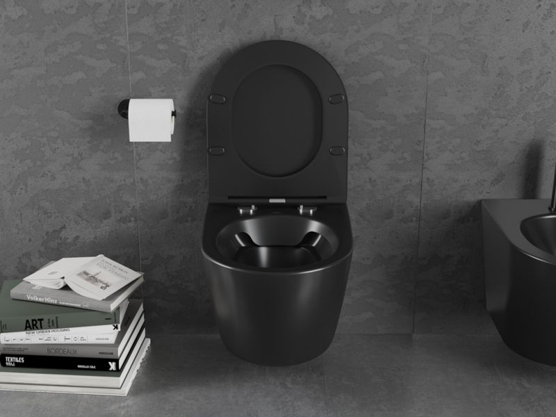 Miska wc Mexen Lena czarna mat 48x36 cm 1 szt.