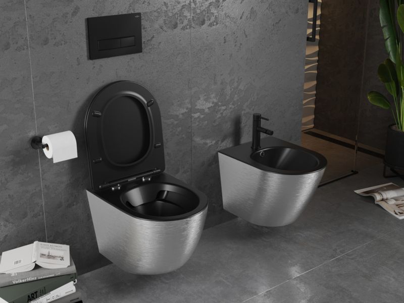 Miska WC Mexen Lena czarny/srebrny 48x36x35,5 cm 1 szt.
