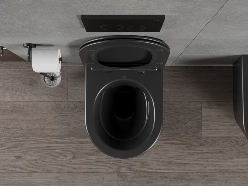 Miska WC Mexen Rico czarna 48x36x37 cm 1 szt.